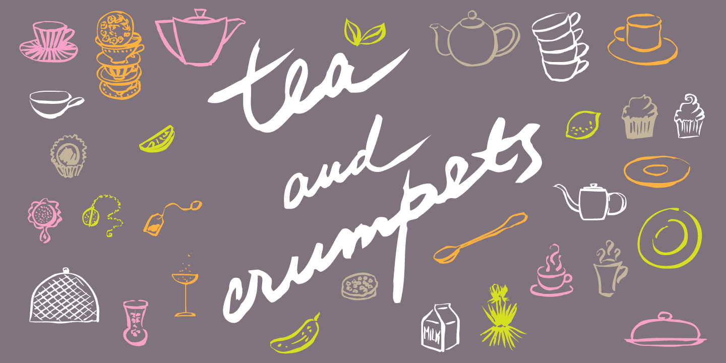 Tea and Crumpets font
